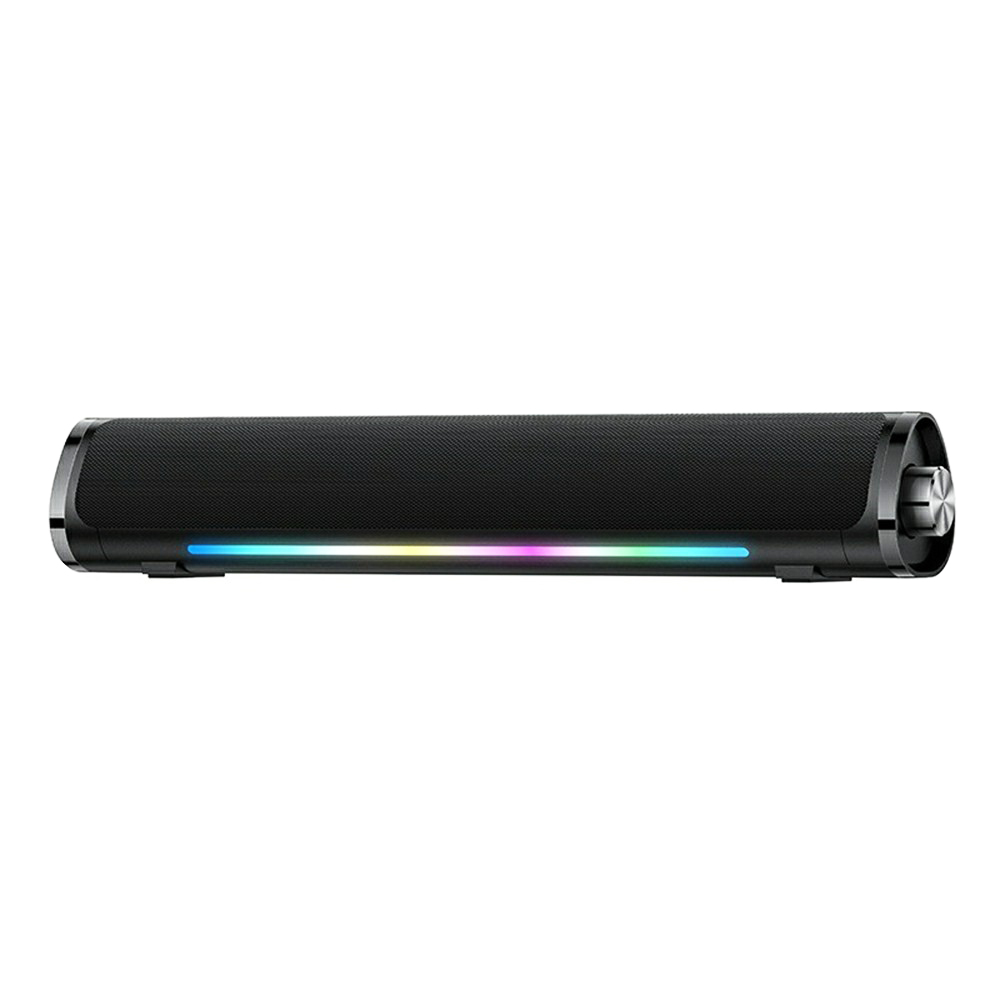 Yesido - Bezdrátový reproduktor YSW27 Bluetooth 5.3 RGB TF AUX USB 1200mAh černý