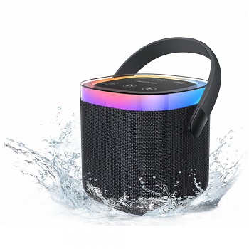 Yesido - Bezdrátový reproduktor YSW25 Bluetooth 5.3 RGB IP67 černý