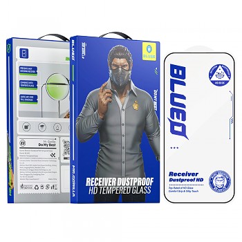 Blueo Anti-Dust HD sklo iPhone 16 Pro Max iPhone 17 Pro Max černé