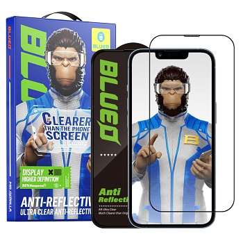 Blueo Anti-Reflective HD sklo iPhone 13 Pro Max iPhone 14 Plus černé