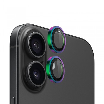 Blueo Original Metal Frame chránič čočky iPhone 16 iPhone 16 Plus barevný