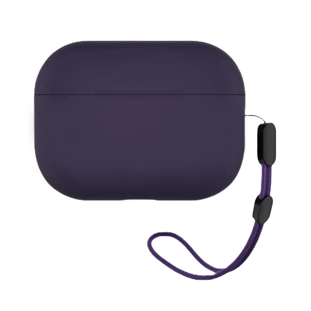 Levně Blueo Liquid Silicone ochranné pouzdro pro AirPods Pro 2 fialové