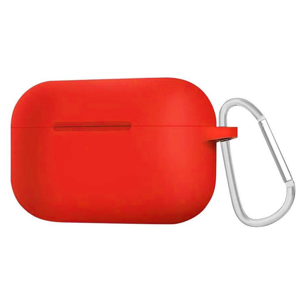 Blueo Liquid Silicone ochranné pouzdro pro AirPods Pro 1 červené