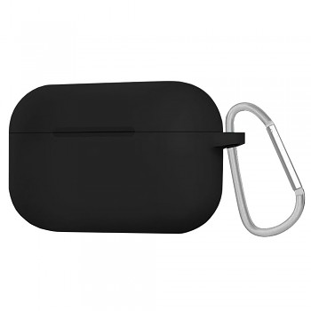 Blueo Liquid Silicone ochranné pouzdro pro AirPods Pro 1 černé