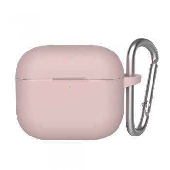 Blueo Liquid Silicone ochranné pouzdro pro AirPods 3 pískově růžová
