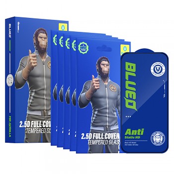 Blueo 2.5D Silk Full Cover HD sklo (5 ks) iPhone 13 Pro Max černé