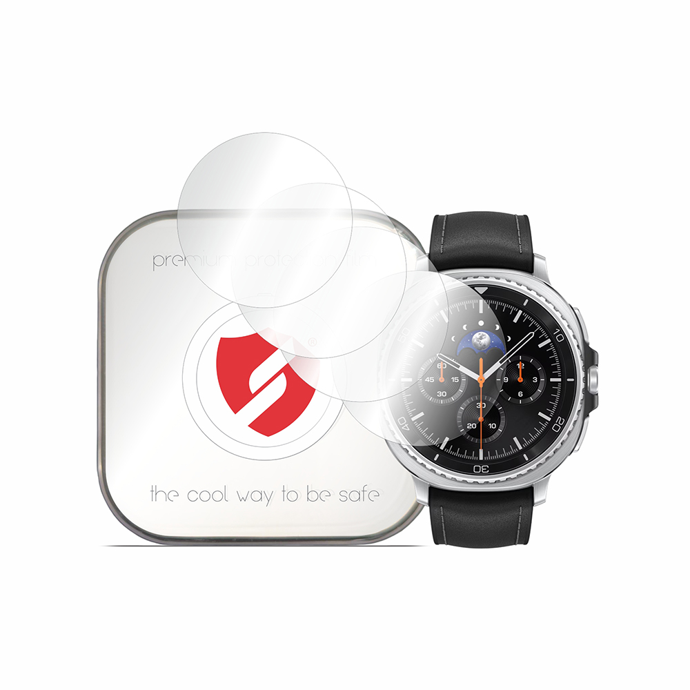 Levně Ochrana displeje Premium Classic 4 ks Samsung Galaxy Watch8 Classic čirá