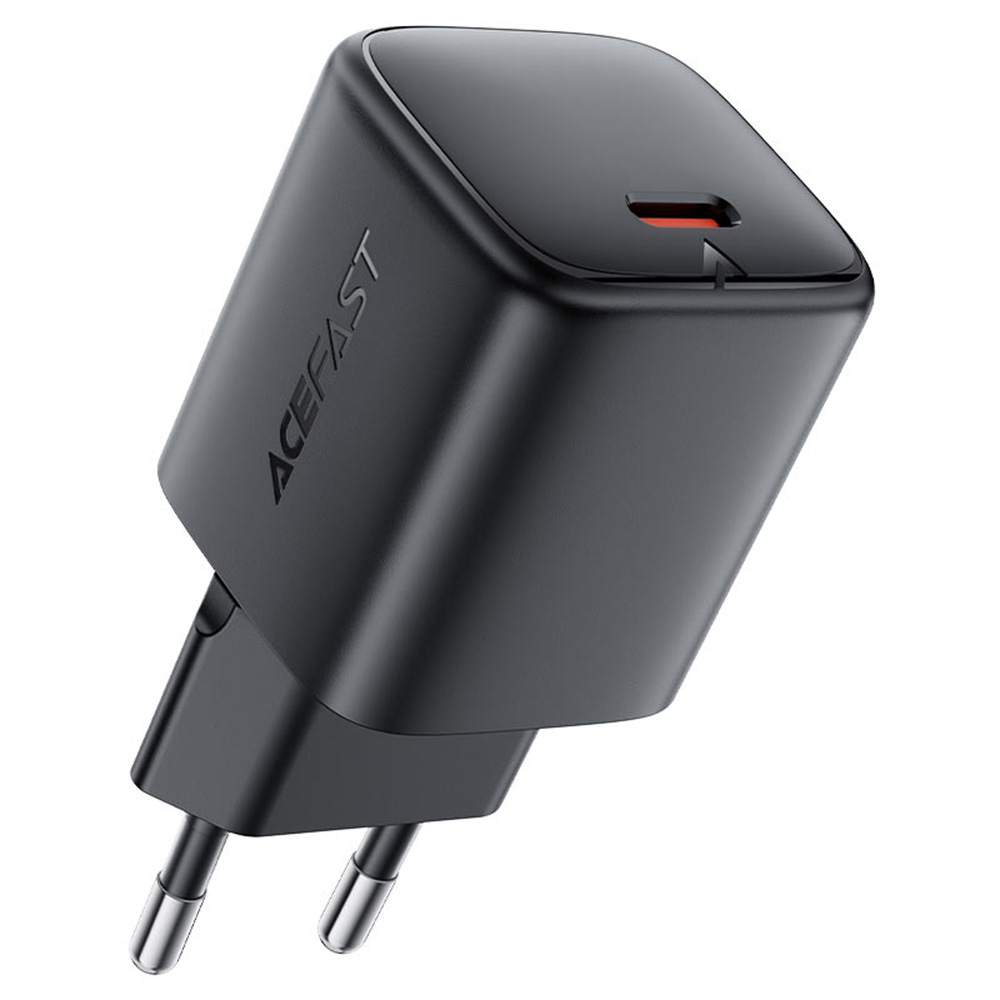 Levně Nabíječka do zdi Acefast A119 GaN technologie rychlé nabíjení PD45W černá