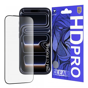 Lito HD Pro Clear pro iPhone 17 Pro černý