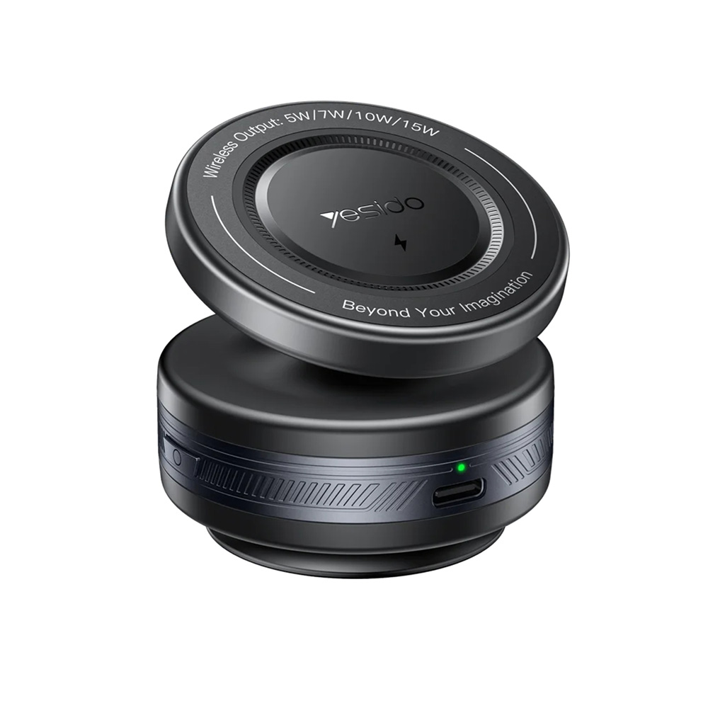 Yesido Držák do auta s bezdrátovým nabíjením C310 s MagSafe na palubní desku plně automatický černý