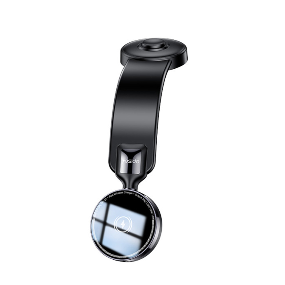 Levně Yesido Car Holder s bezdrátovým nabíjením C316 na palubní desku černý