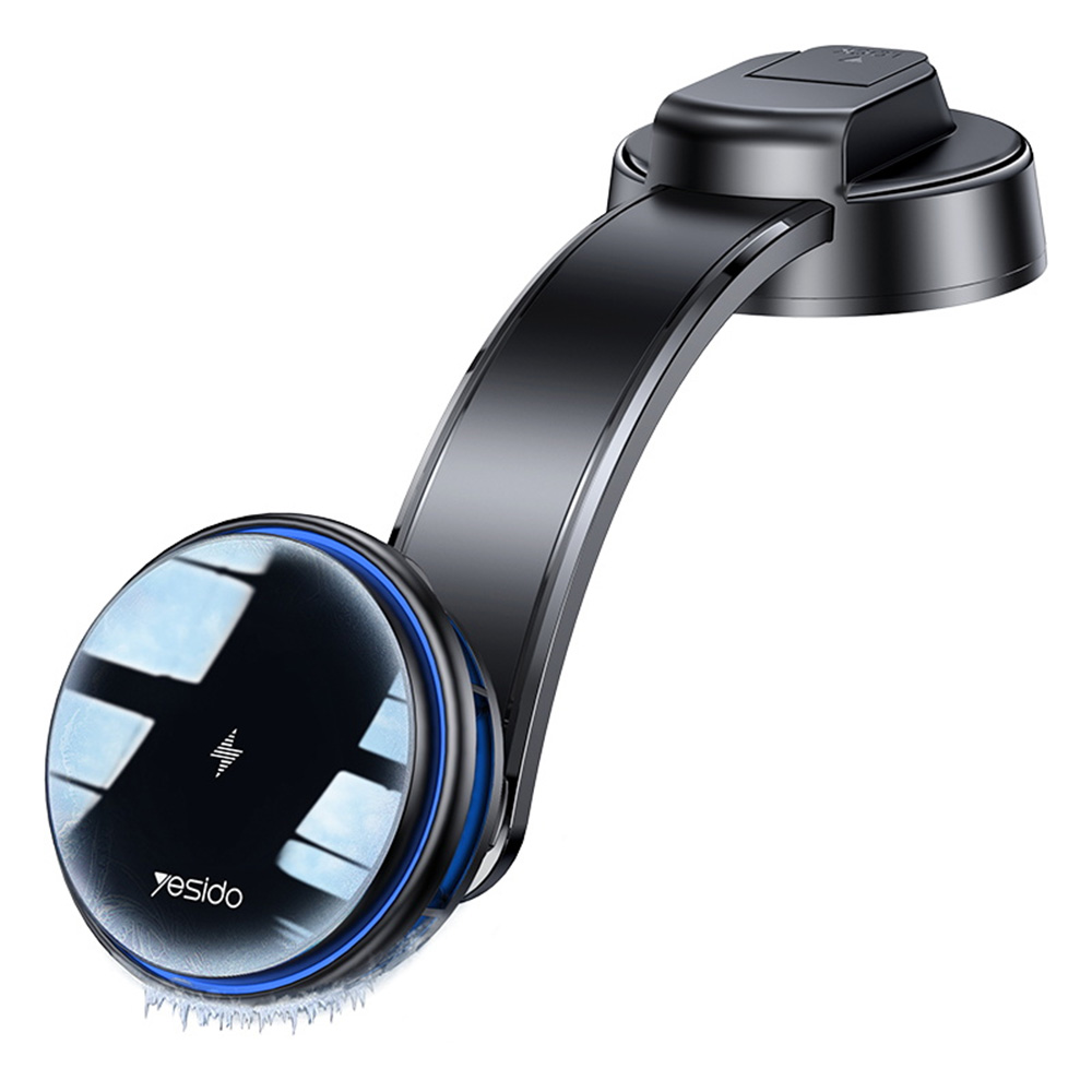 Levně Yesido Car Holder s bezdrátovým nabíjením C311 na palubní desku černý