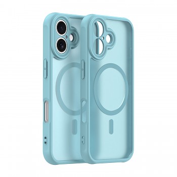 Techsuit HaloFrost II MagSafe pro iPhone 16 v mátově zelené