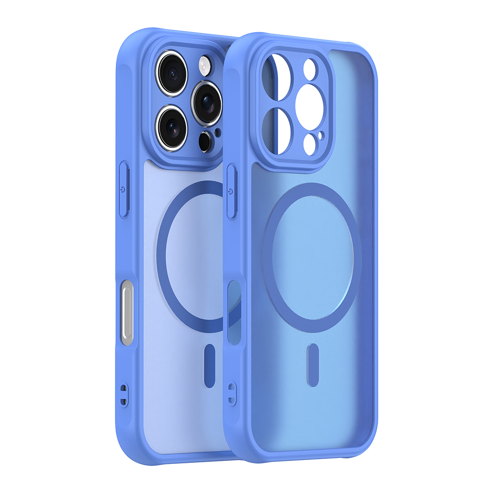 Levně Techsuit HaloFrost II MagSafe pro iPhone 16 Pro nebesky modrá
