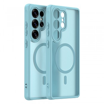 Techsuit HaloFrost II MagSafe pro Samsung Galaxy S25 Ultra mátově zelená