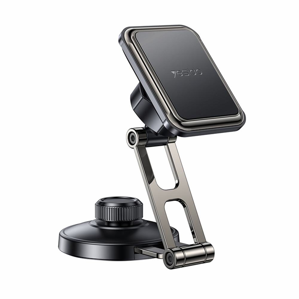 Levně Yesido Car Holder C264 Magnetický na palubní desku čelní sklo 360° skládací černý