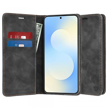 Ochranný kryt Techsuit Confy pro Samsung Galaxy S25 FE černý