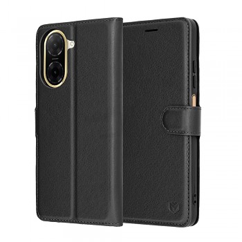 Pouzdro Techsuit Leather Folio pro Xiaomi Redmi A5 4G Standard černé