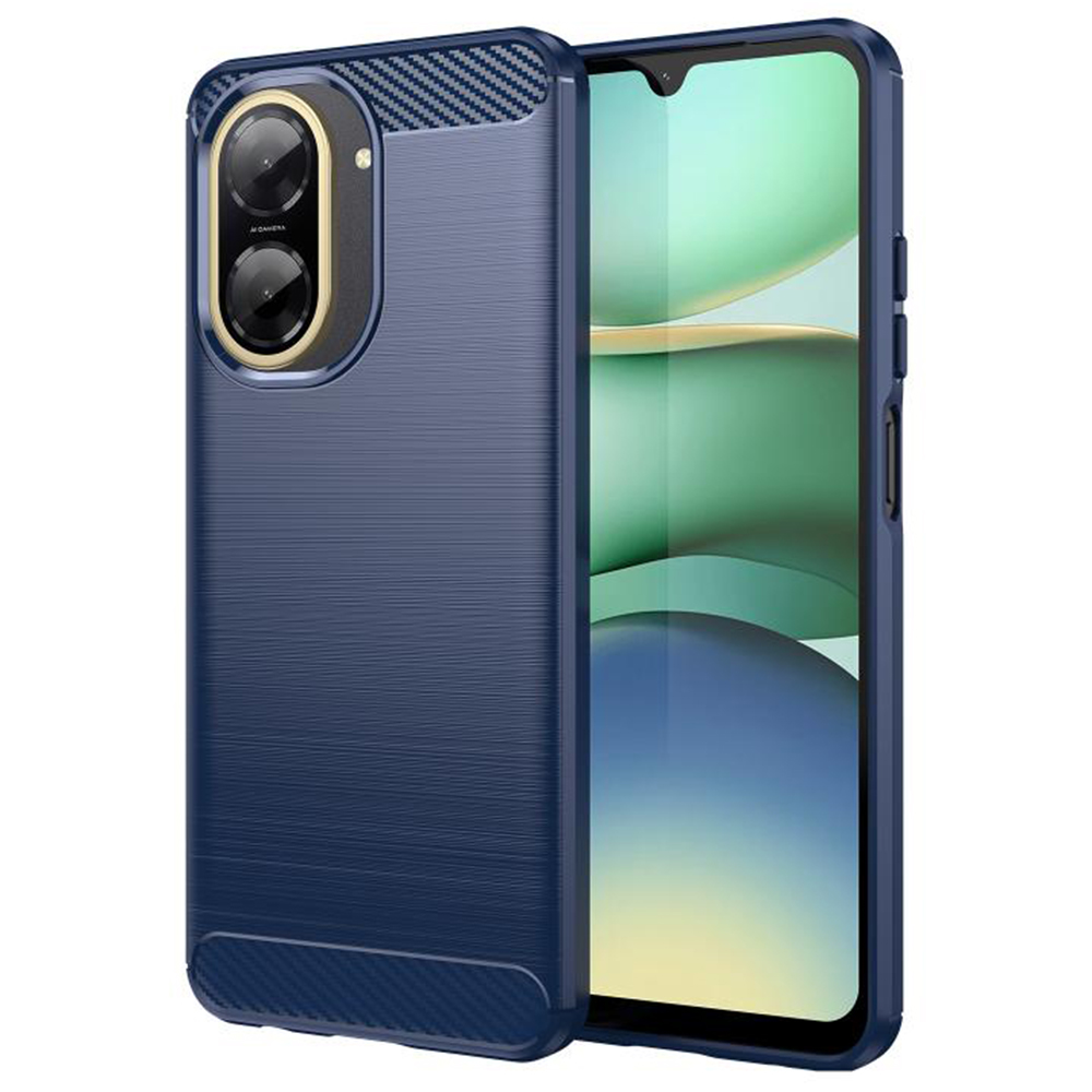 Levně Techsuit Carbon Silicone pro Xiaomi Redmi A5 4G Standard modrá