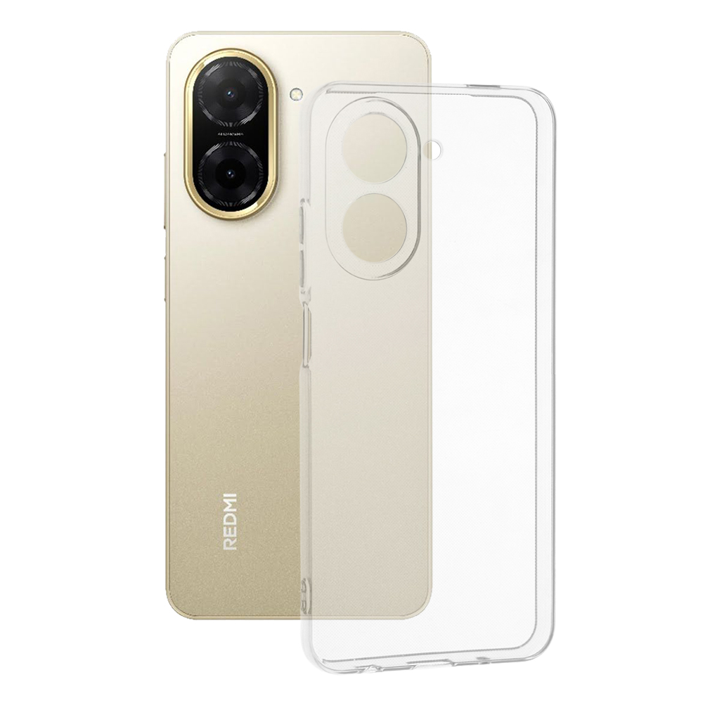Levně Techsuit silikonový obal Xiaomi Redmi A5 4G průhledný