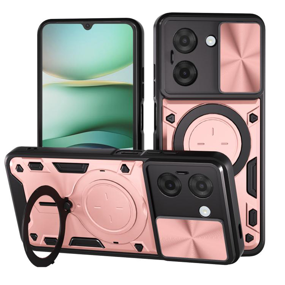 Levně Techsuit CamGuard Pro pro Xiaomi Redmi A5 4G Standard růžově zlatá