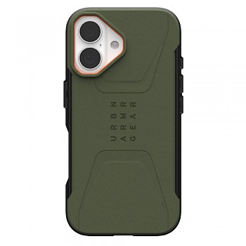 Pouzdro UAG Civilian MagSafe pro iPhone 17 olivově zelené