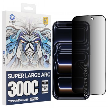 Lito D+ Max Privacy 300C pro iPhone 17 Pro černá
