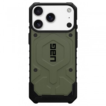 UAG Pathfinder MagSafe pro iPhone 17 Pro Max v olivové barvě