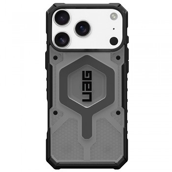 UAG Pathfinder Clear MagSafe pro iPhone 17 Pro Max v barvě popelavé černé