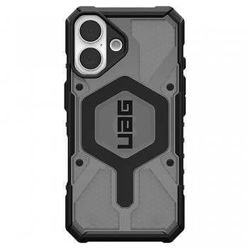 UAG Pathfinder Clear MagSafe iPhone 17 popelavá černá