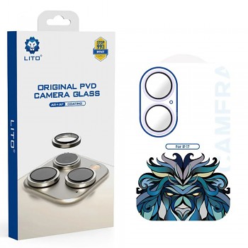Lito Titanium AR sklo na fotoaparát iPhone 17 světle fialová