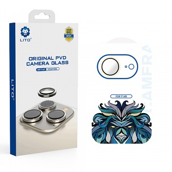 Lito Titanium AR sklo na fotoaparát iPhone 17 Air světle zlatá
