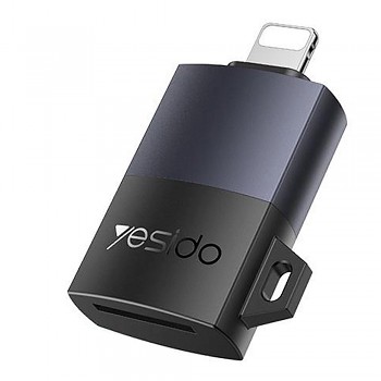 Yesido Adapter GS38 Lightning na TF kartu pro iPhone iPad šedý