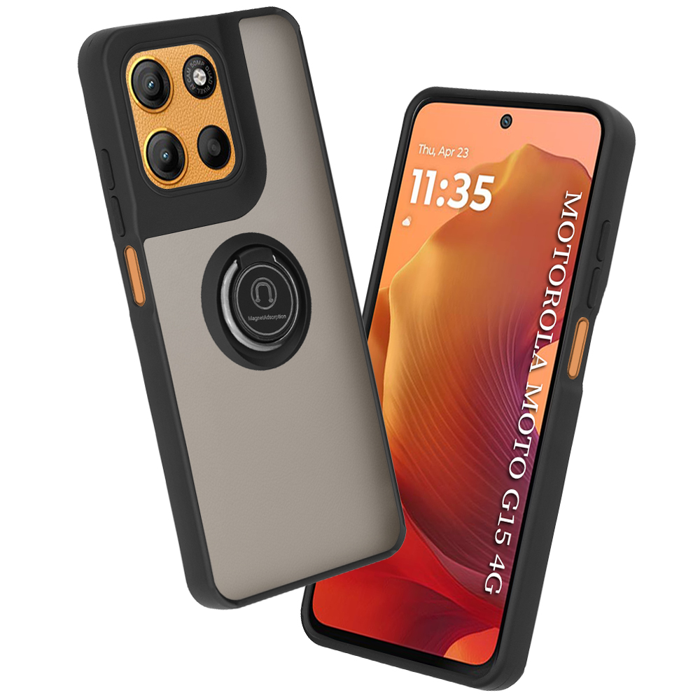 Pouzdro Techsuit Glinth pro Motorola Moto G15 G15 Power černé