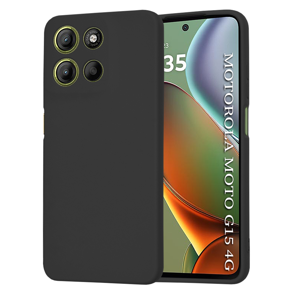 Levně Pouzdro Techsuit SoftFlex pro Motorola Moto G15 G15 Power černé