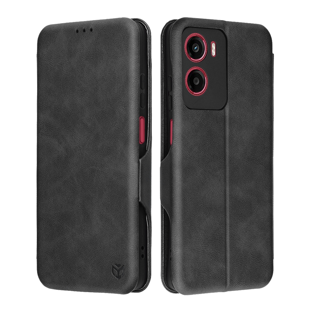 Levně Pouzdro Techsuit Safe Wallet Plus pro Motorola Moto G05 E15 černé