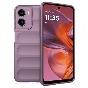 Ochranný kryt Techsuit Magic Shield pro Motorola Moto G05 E15 fialový