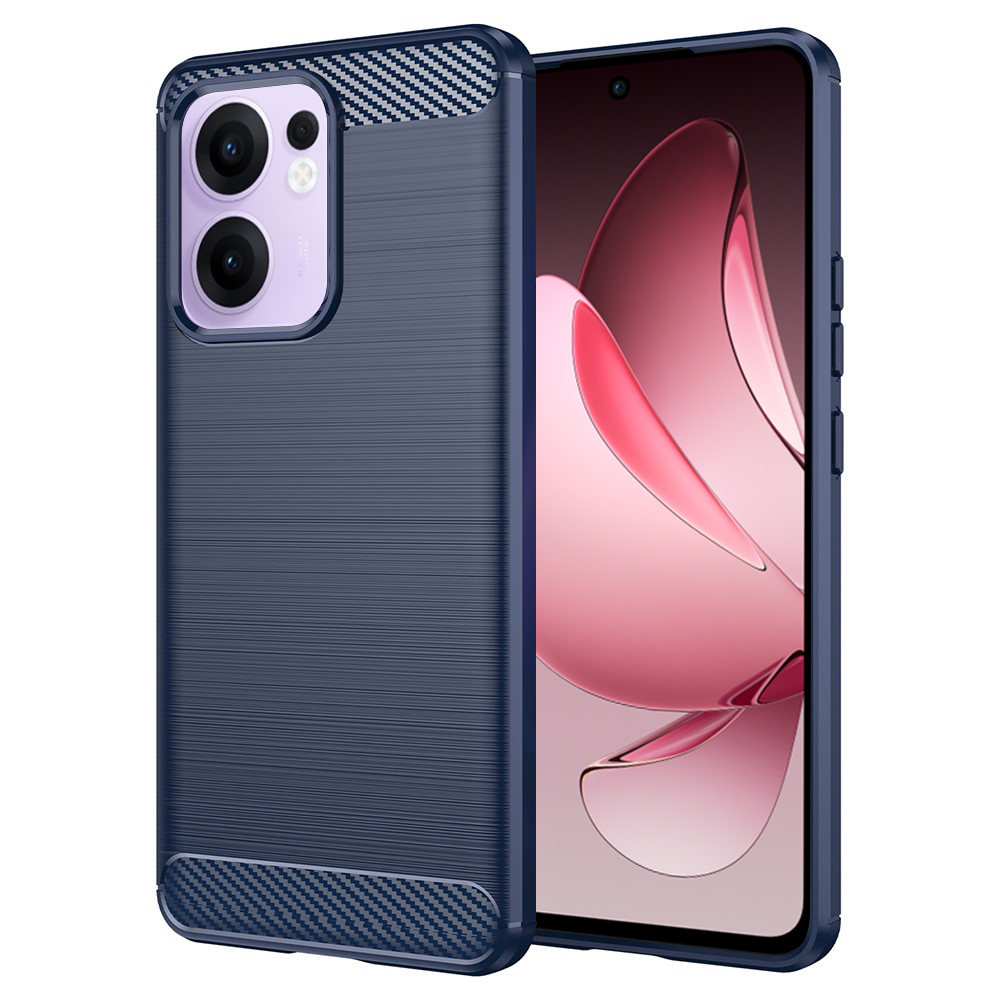 Levně Techsuit Carbon Silicone pro Oppo Reno13 F 4G Reno13 F 5G Reno13 FS 5G modrá