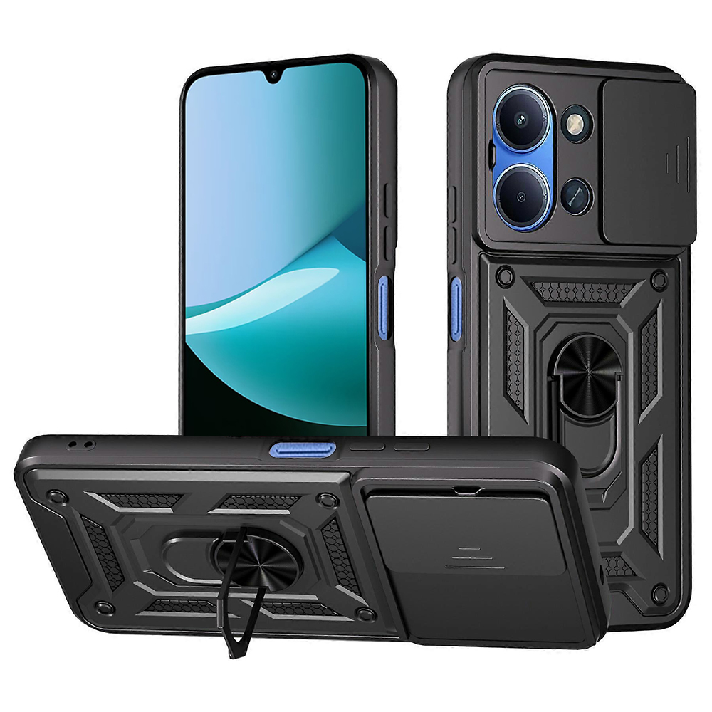 Levně Techsuit CamShield Series pouzdro Xiaomi Redmi 15C 4G / 5G černé