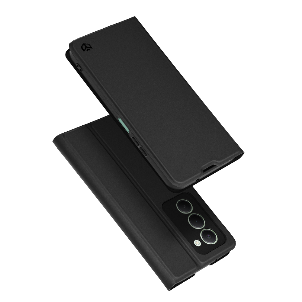 Levně Techsuit Magskin Book pro Xiaomi Redmi 15 4G / Redmi 15 5G černý