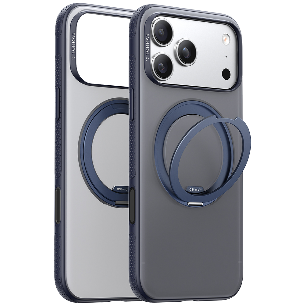 Levně Torras Ostand R Fitness Series iPhone 17 Pro námořnická modrá