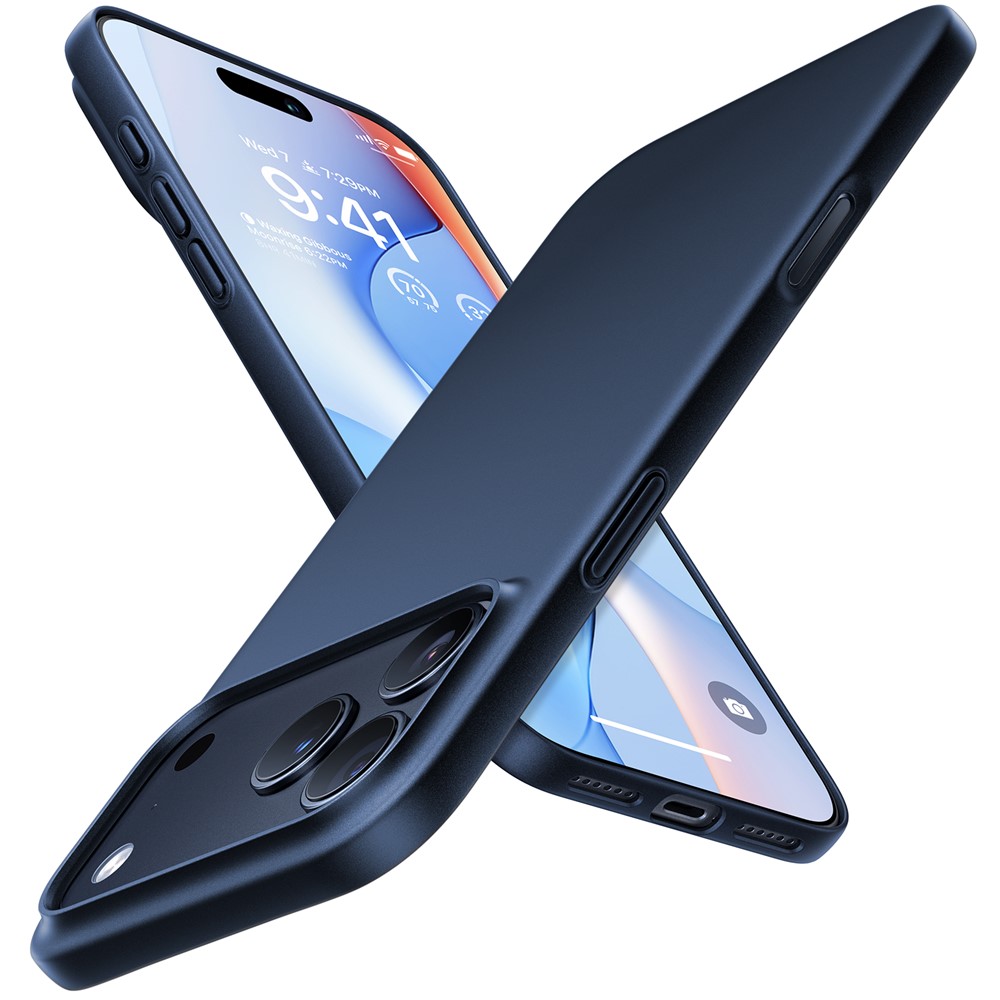 Levně Torras SlimFit MagSafe Series iPhone 17 Pro námořnická modrá
