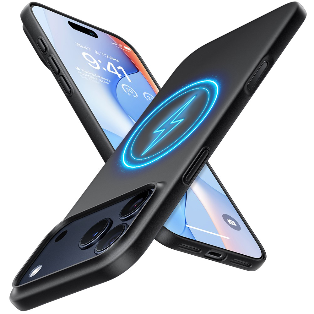 Levně Torras SlimFit MagSafe Series pro iPhone 17 Pro Max černý