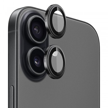 Blueo Sapphire Crystal Original sklo objektivu iPhone 17 černé