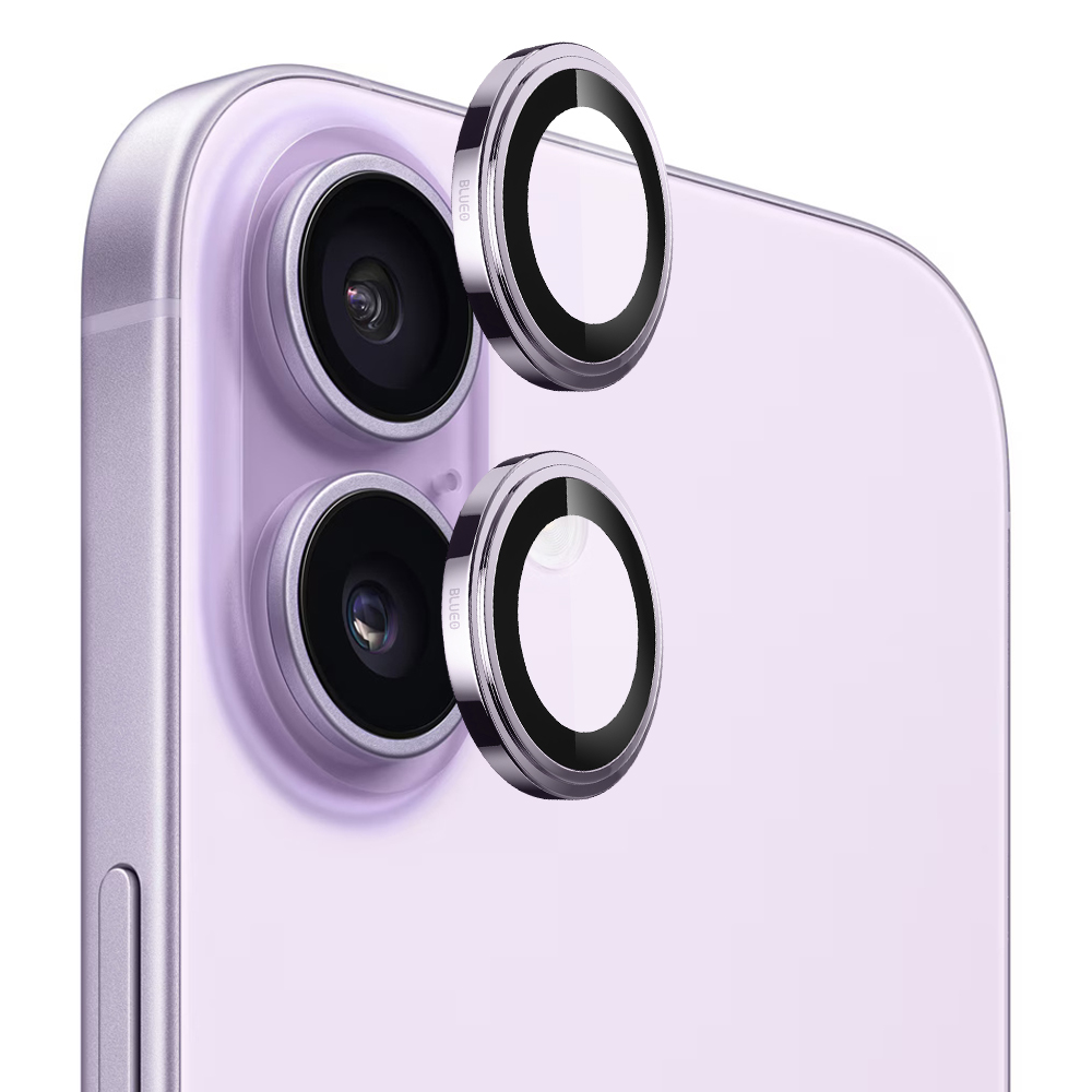 Levně Blueo Sapphire Crystal Original sklo objektivu iPhone 17 fialová