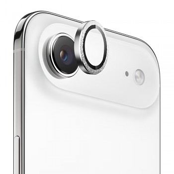 Blueo Original Metal Frame Lens Glass iPhone 17 Air Stříbrný Diamant