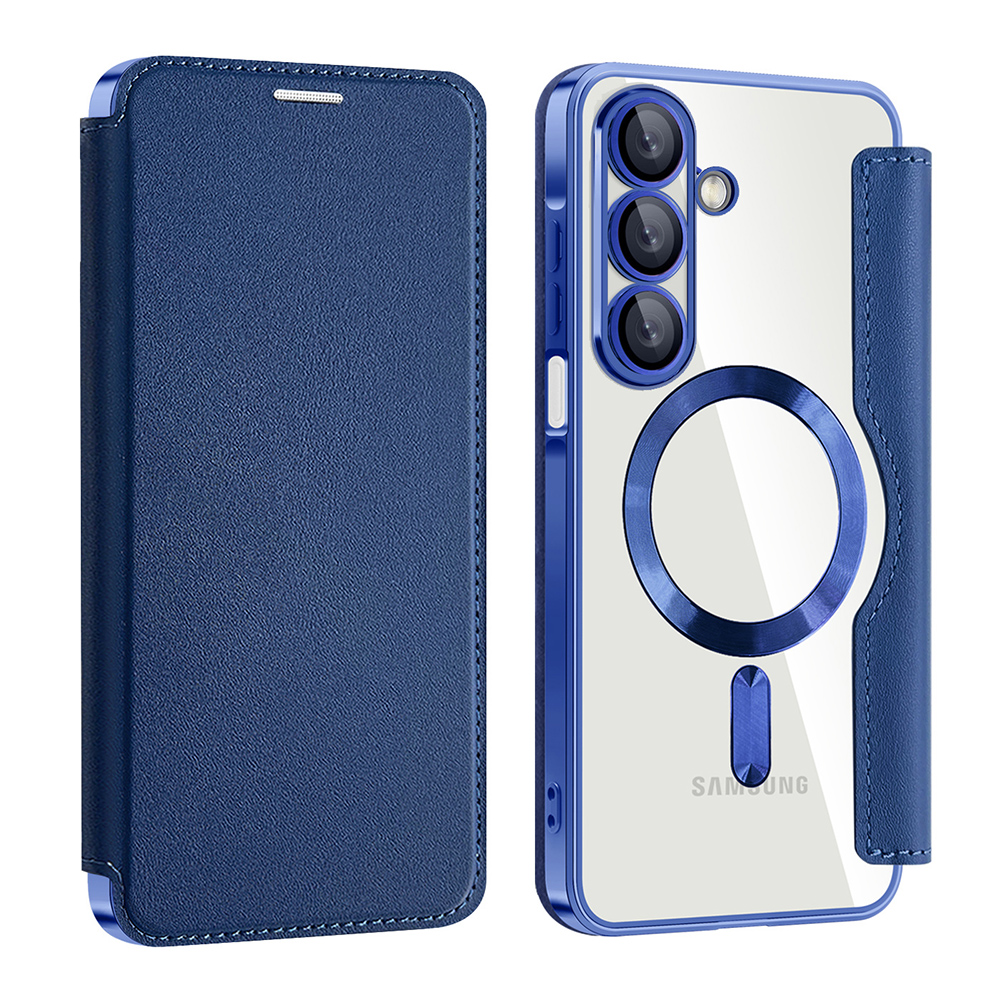 Levně Techsuit SmartMag knížkové pouzdro Samsung Galaxy A17 5G A17 4G modré