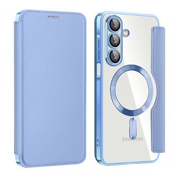 Pouzdro Techsuit SmartMag Book pro Samsung Galaxy A17 5G/A17 4G světle modré