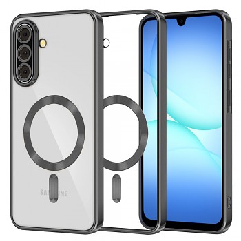 Techsuit Luxury Crystal MagSafe pro Samsung Galaxy A17 5G A17 4G černý