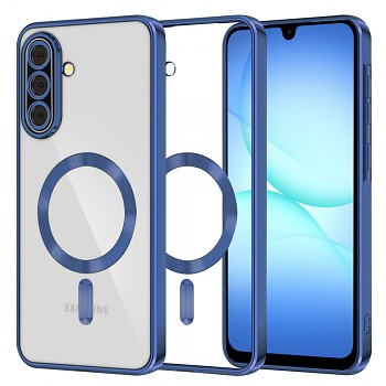 Techsuit Luxury Crystal MagSafe pro Samsung Galaxy A17 5G / A17 4G tmavě modrá